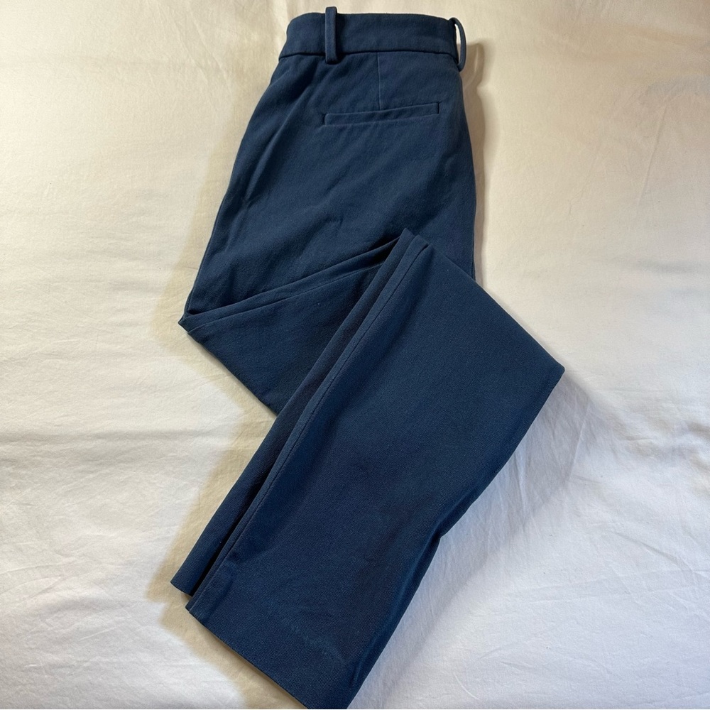 Gap No Stretch Skinny Ankle Pant Blue Sz 0